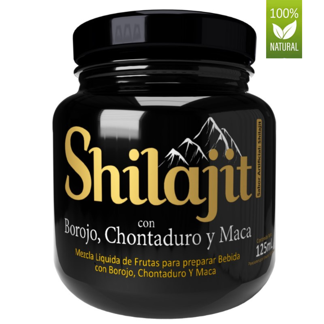 Shilajit original del Himalaya 125ml - Aumenta la energía, el deseo y potencia sexual y mucho más [ÚLTIMAS UNIDADES 🚨] + regalo exclusivo