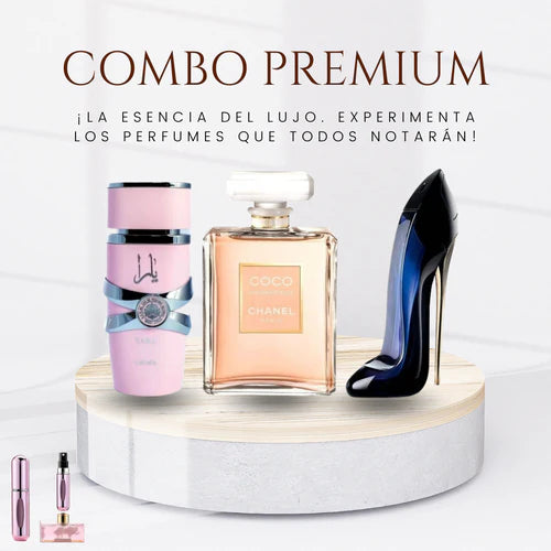 KIT 3 Perfumes Importados - Yara | Coco Chanel | Good Girl + Regalo Exclusivo [ÚLTIMAS UNIDADES 🚨] - 100ml cada